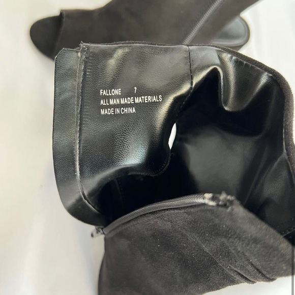 Charlotte Russe Fallone Peep Toe Booties size 7 - Picture 5 of 5